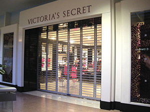 Victoria secret grille door